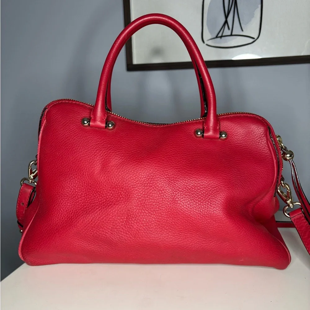Kate Spade Red Leather Handbag - Picture 10 of 13